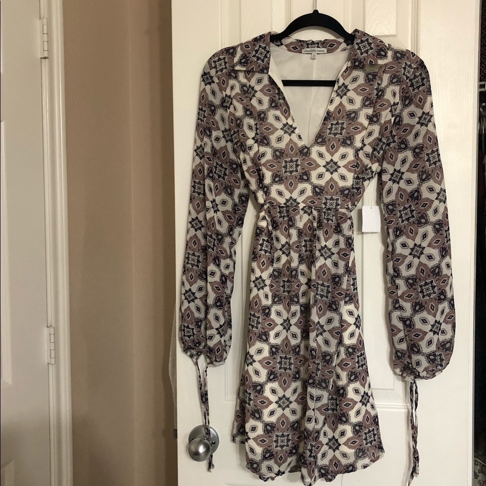 Charlotte Russe Versatile Print Dress